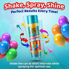 Balloon Shine Spray 4 pack