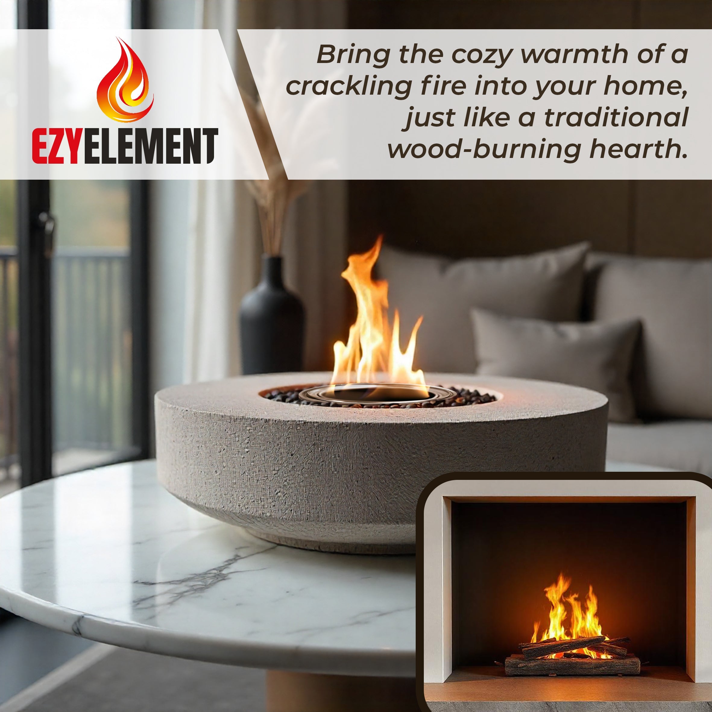 EzyElement Bioethanol Gel Fuel 32 pack