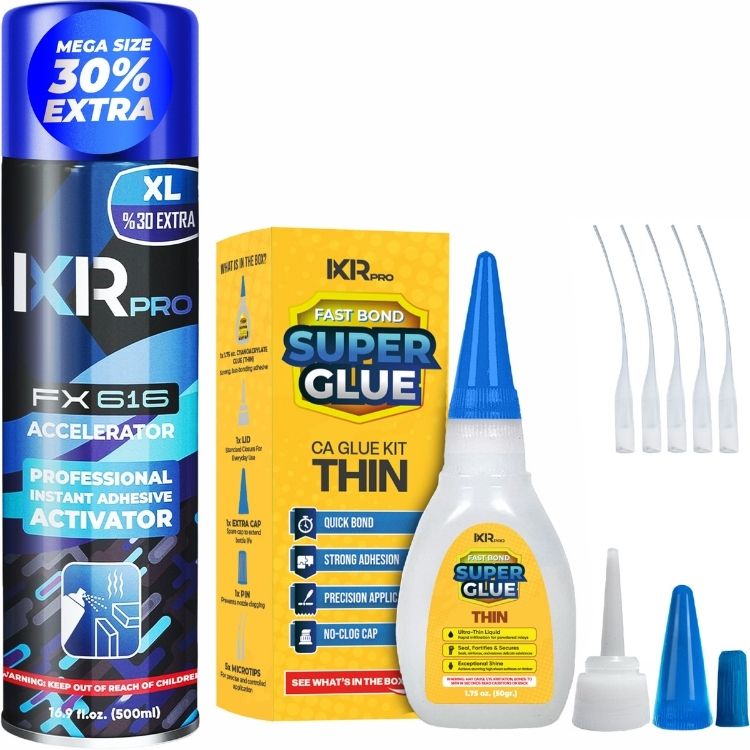 CA Glue Thin Viscosity and Activator