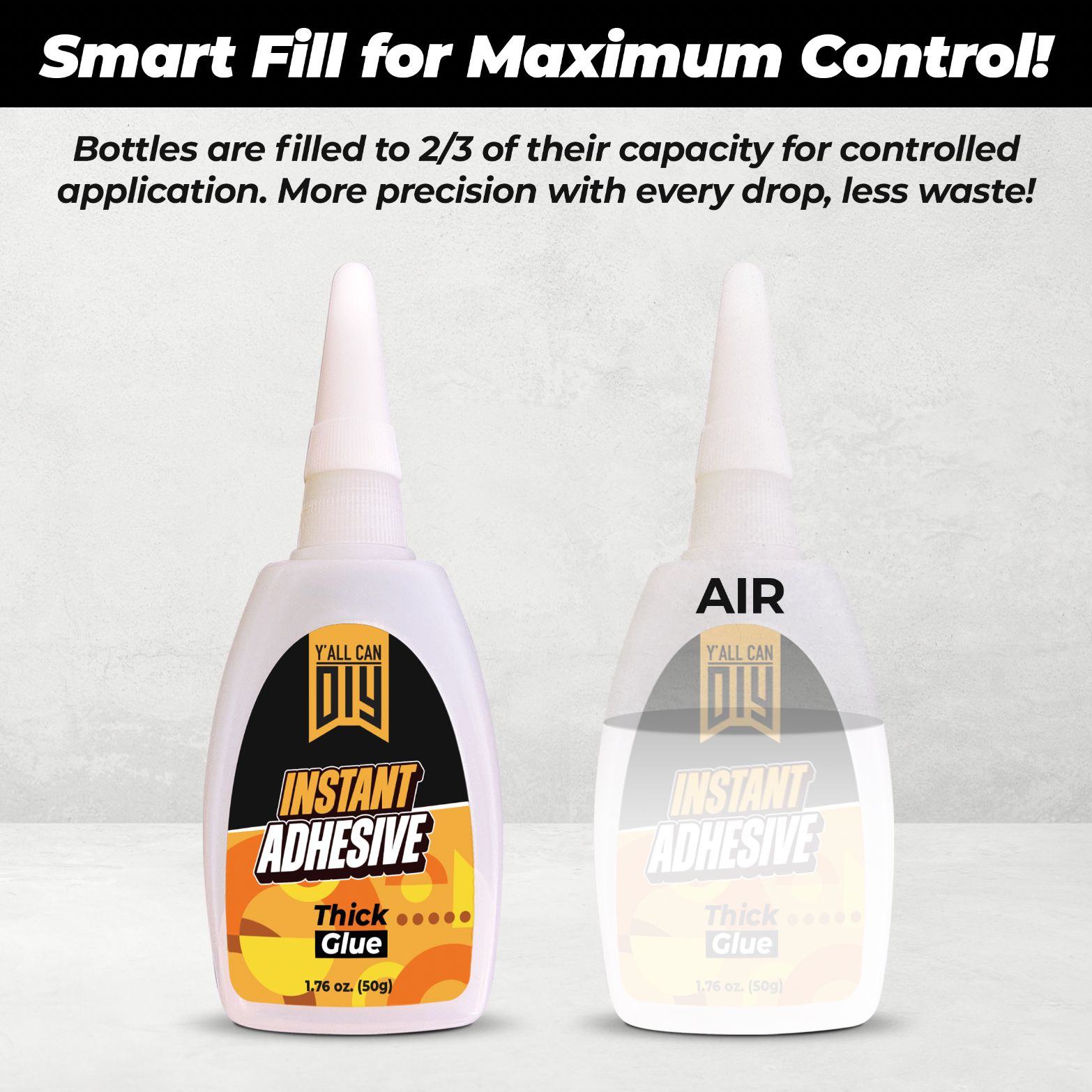 CA Glue with Activator (4 x 1.76 oz. + 2 x 13.5 fl oz.)