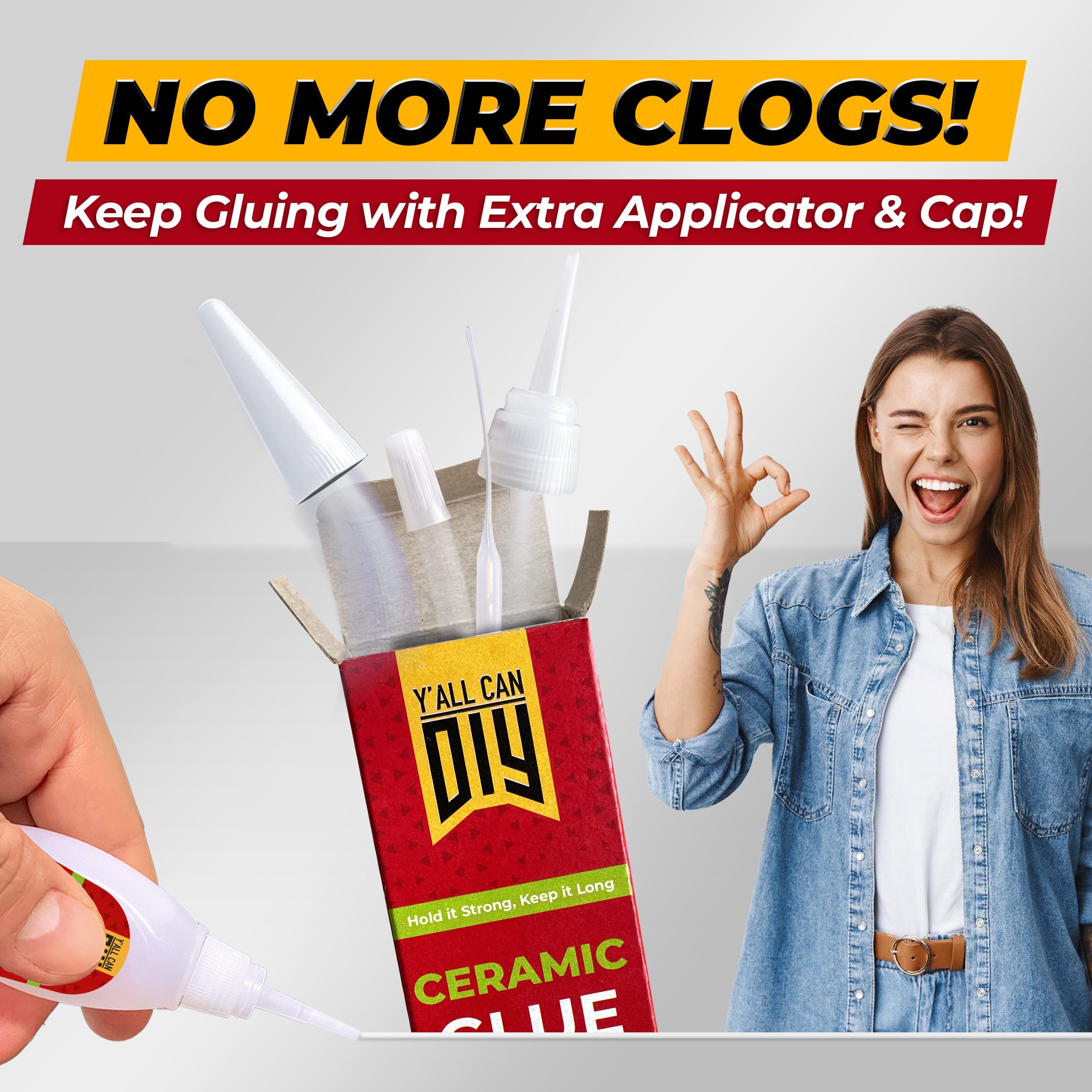 Ceramic Glue 4 pack