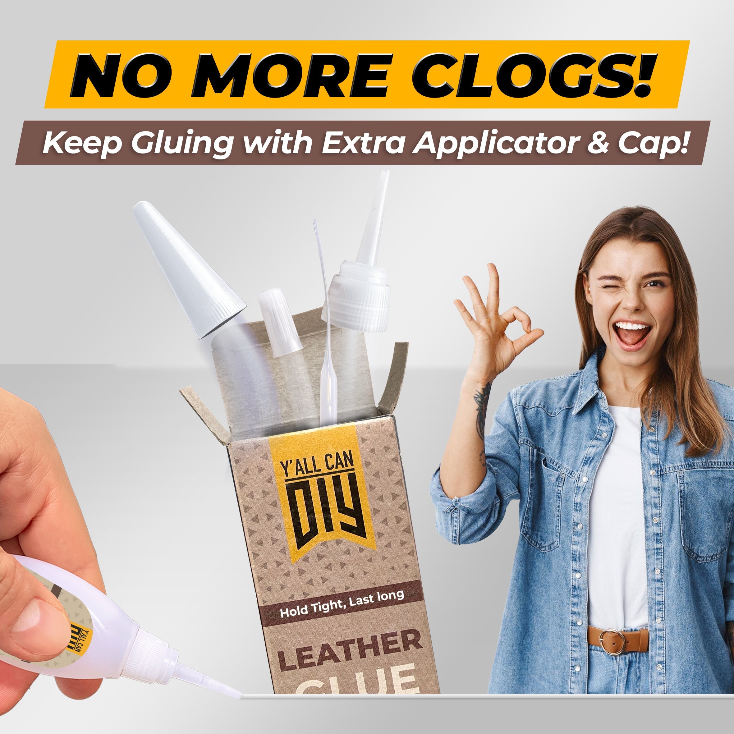 Leather Glue 2 pack