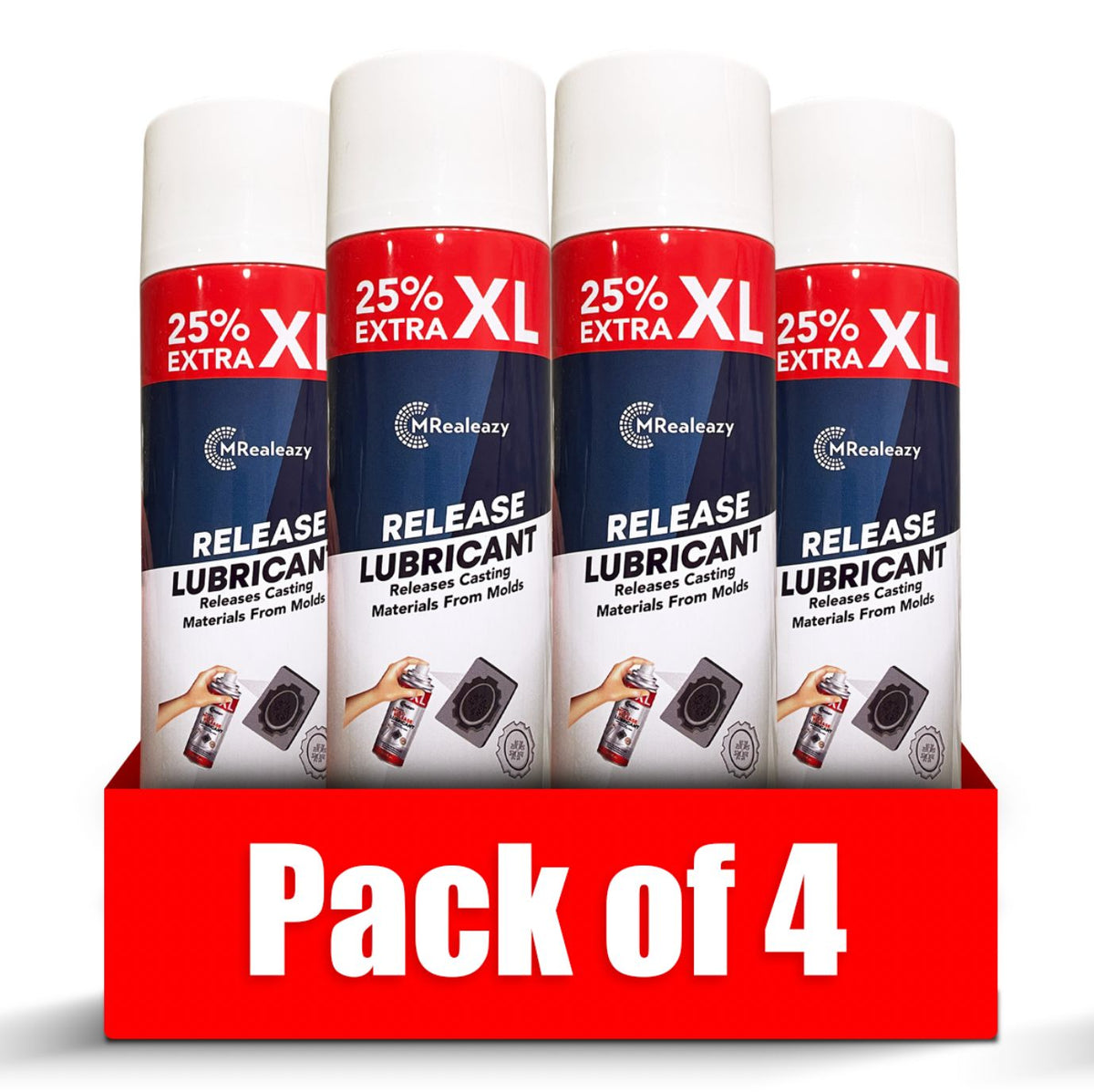 Mold Release Spray 4 pack