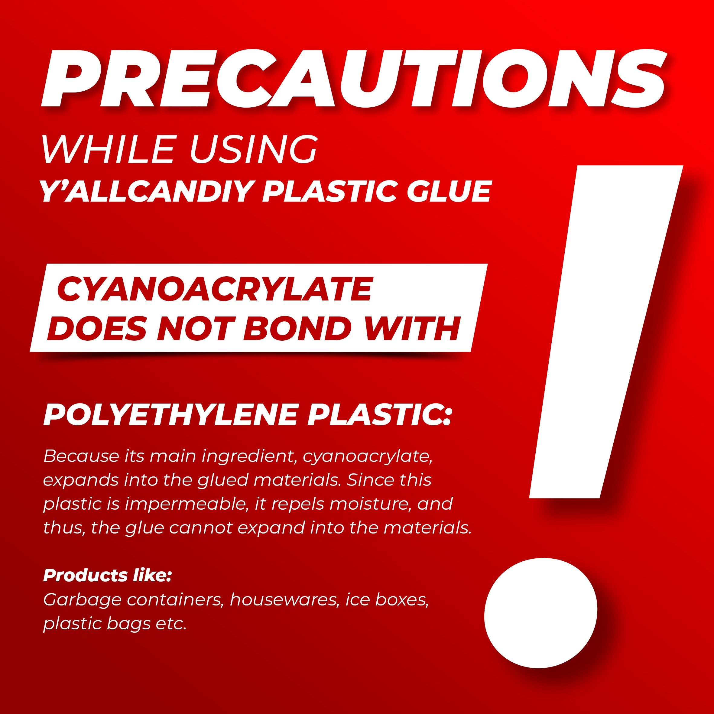 Plastic Glue 4 pack